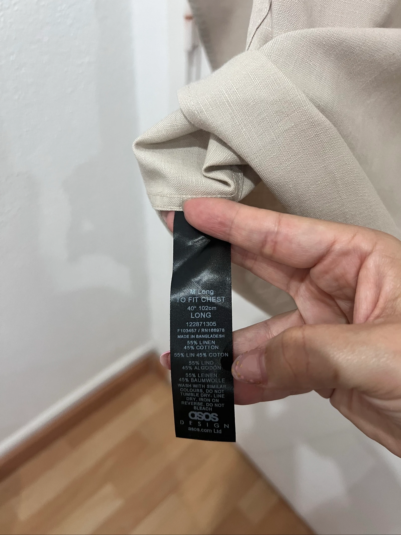 Camisa de Linho| Asos Oversized| T* M – photo 3
